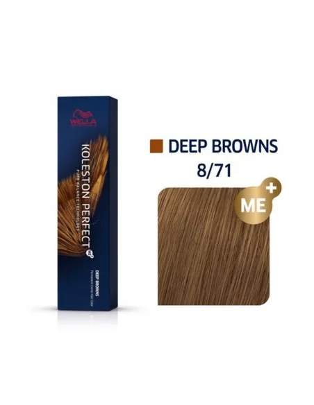 WELLA KOLESTON PERFECT ME+8/71 DEEP BROWNS  60ML