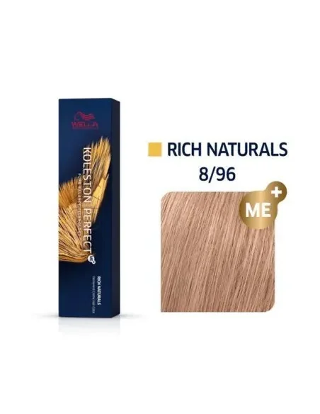 WELLA KOLESTON PERFECT ME+ 8/96 RICH NATURALS 60ML