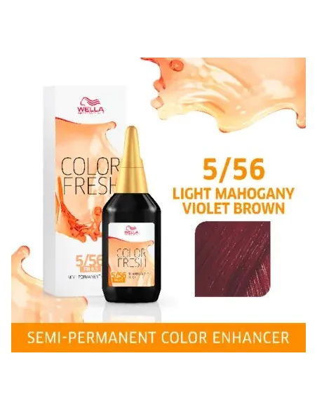 Wella Color Fresh 5/56 Cast.clr.caoba Violeta