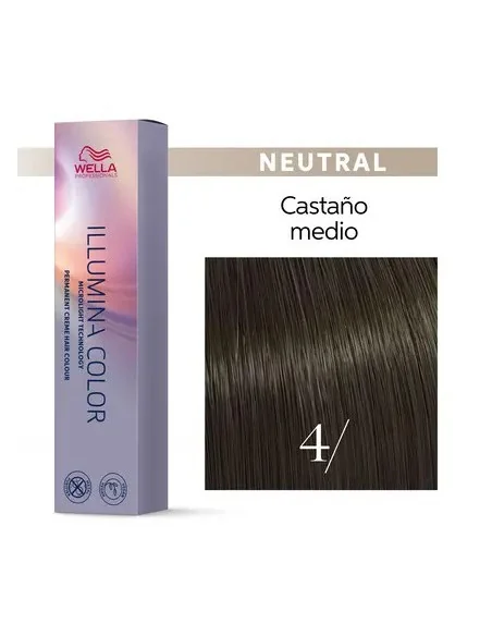 WELLA ILUMINA COLOR 4/ - 60ML.