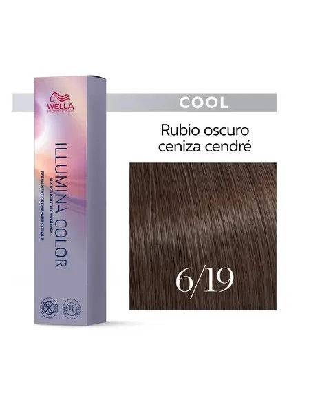 WELLA ILUMINA COLOR 6/19 - 60ML.