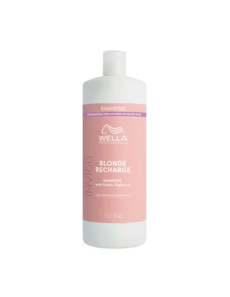 Wella Invigo Blonde Recharge Cool Blonde Shampoo 1000ml