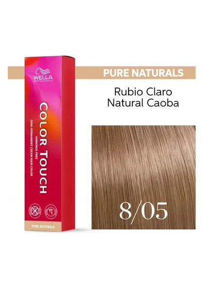 WELLA COLOR TOUCH 8/05 PURE NATURALS 60ML