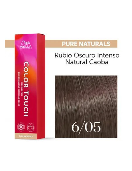 WELLA COLOR TOUCH 6/05 PURE NATURALS 60ML