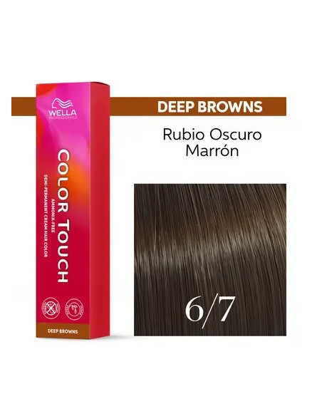 WELLA COLOR TOUCH 6/7 DEEP BROWNS 60ML