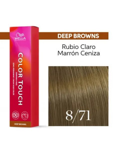 WELLA COLOR TOUCH 8/71 DEEP BROWNS 60ML