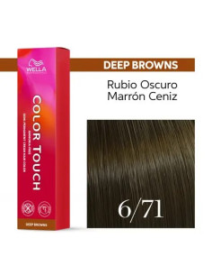 WELLA COLOR TOUCH 6/71 DEEP BROWNS 60ML