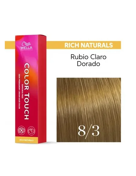 WELLA COLOR TOUCH 8/3 RICH NATURALS 60ML