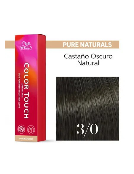 WELLA COLOR TOUCH 3/0 PURE NATURALS 60ML