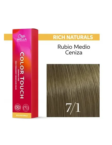 WELLA COLOR TOUCH 7/1 RICH NATURALS 60ML