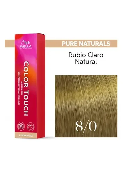 WELLA COLOR TOUCH 8/0 PURE NATURALS 60ML