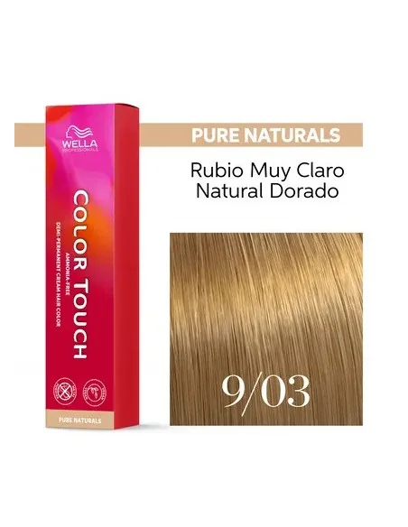 WELLA COLOR TOUCH 9/03 PURE NATURALS 60ML