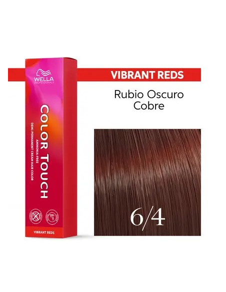 WELLA COLOR TOUCH 6/4 VIVRANT RED 60ML