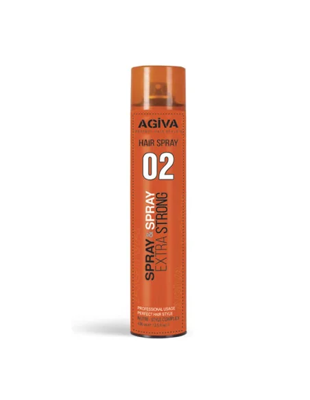 AGIVA STYLING HAIR SPRAY 02 EXTRA STRONG 400ML