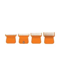 GAMMA+ RECAMBIO SET 4 PEINES GUIA PARA TRIMMER NARANJAS