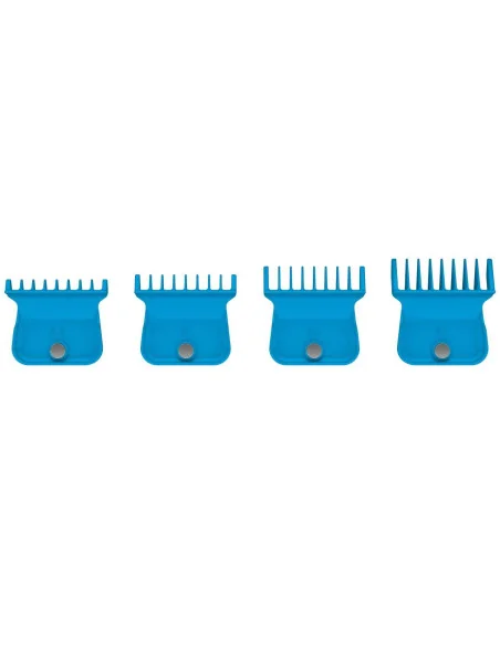 Gamma+ Recambio Set 4 Peines Guia para Trimmer Azues