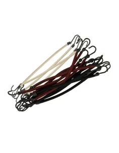 SIBEL GOMA GANCHO MARRON/NEGRO/BEIG 12 UDS.