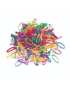 SIBEL CAJA 500 MINI ELASTICOS COLORES