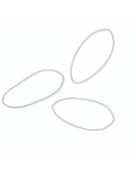 SIBEL GOMAS ELASTICAS TRANSPARENTES 20 MM ( BOTE 500 UDS.)