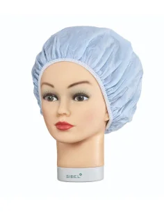 SIBEL GORRO DUCHA PLASTICO LISO AZUL