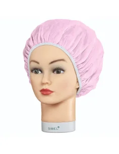 SIBEL GORRO DUCHA PLASTICO LISO ROSA