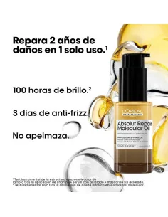LOREAL EXPERT ABSOLUT REAPIR MOLECULAR BI-PHASE OIL 30ML 2
