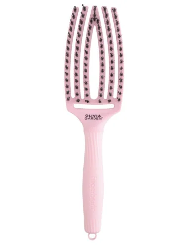 Olivia Garden Fingerbrush Boar & Nylon Medium Jaipur Rose