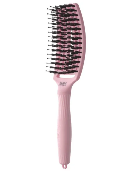 Olivia Garden Fingerbrush Boar & Nylon Medium Jaipur Rose