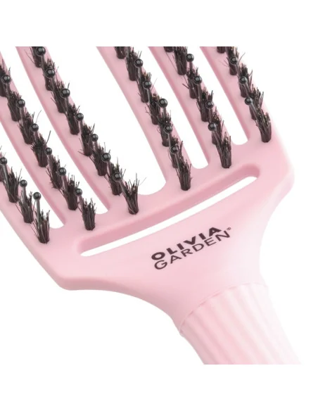 Olivia Garden Fingerbrush Boar & Nylon Medium Jaipur Rose