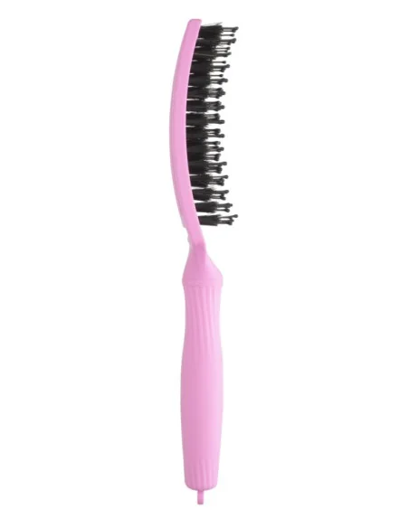 OLIVIA GARDEN FINGERBRUSH BOAR & NYLON MEDIUM PINK TOKIO