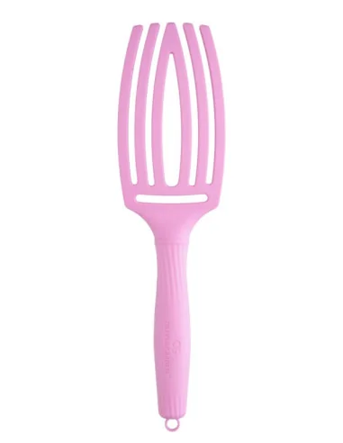 OLIVIA GARDEN FINGERBRUSH BOAR & NYLON MEDIUM PINK TOKIO