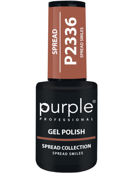PURPLE GEL POLISH COLOR SPREAD SMILES 10ML
