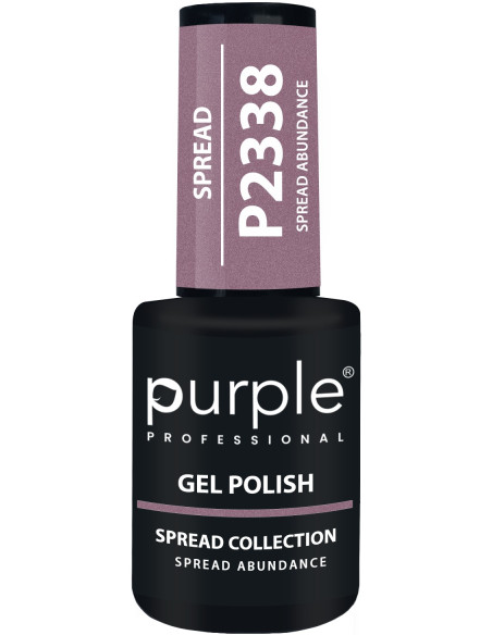 PURPLE GEL POLISH COLOR SPREAD ABUNDANCE 10ML