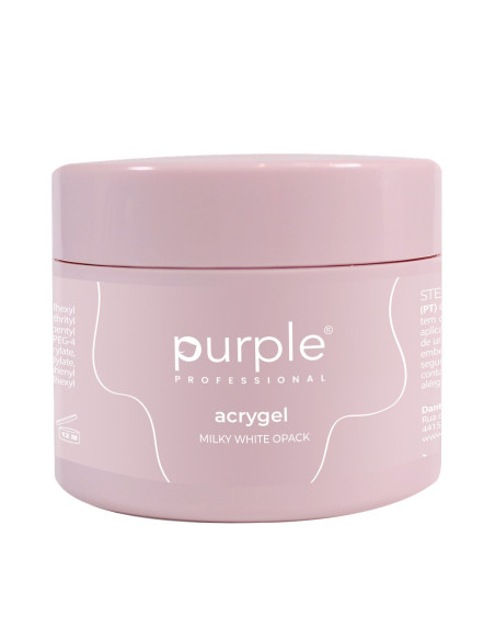 PURPLE ACRYGEL MILKY WHITE OPACK 250ML
