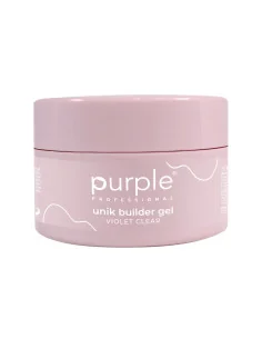 PURPLE UNIK BUILDER GEL VIOLET CLEAR 50GR