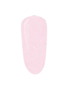 PURPLE WONDERFUL SHINE MILKY PINK SHIMMER TOP COAT 15ML 2