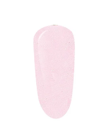 PURPLE WONDERFUL SHINE MILKY PINK SHIMMER TOP COAT 15ML