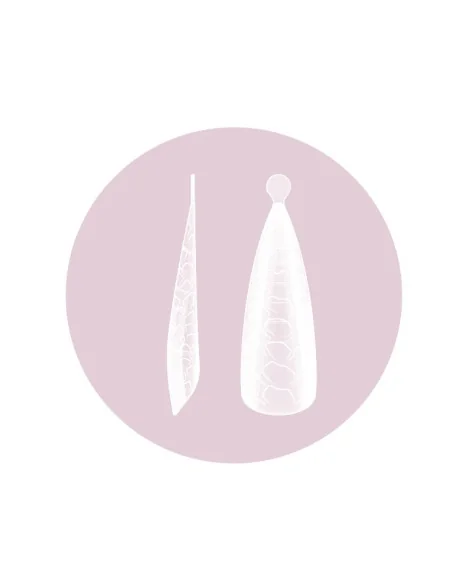 PURPLE DUAL FORMS STILETTO SNAKE EFFECT 150UDS