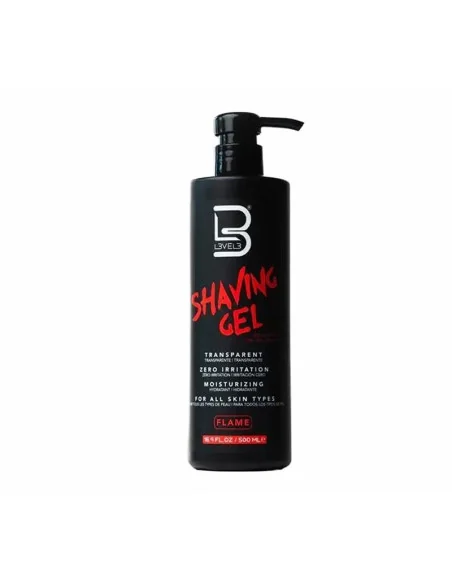 l3vel3 Shaving Gel Flame 500ml | Mathiss Ibiza