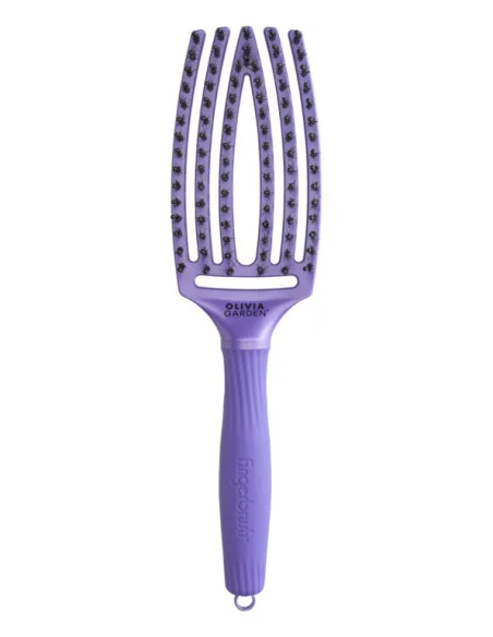 OLIVIA GARDEN FINGERBRUSH BOAR & NYLON NEPTUNE INDIGO