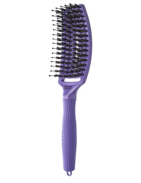OLIVIA GARDEN FINGERBRUSH BOAR & NYLON NEPTUNE INDIGO