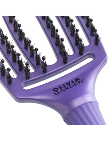 OLIVIA GARDEN FINGERBRUSH BOAR & NYLON NEPTUNE INDIGO