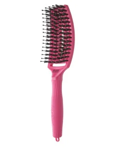 OLIVIA GARDEN FINGERBRUSH BOAR & NYLON MARS RED 2