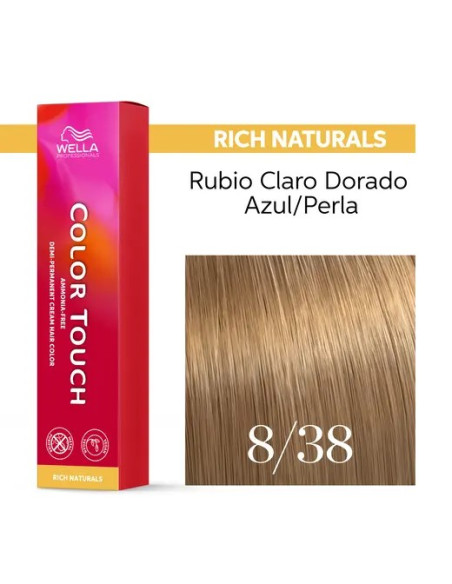 WELLA COLOR TOUCH 8/38 RICH NATURALS 60ML