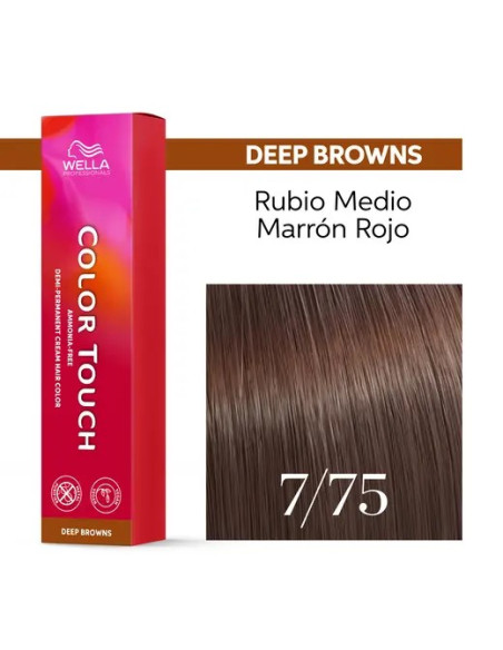 WELLA COLOR TOUCH 7/75 DEEP BROWNS 60ML