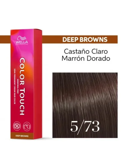 WELLA COLOR TOUCH 5/73 DEEP BROWNS 60ML