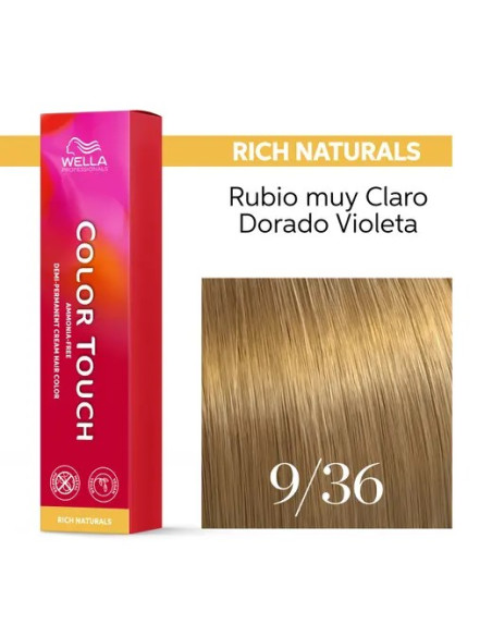 WELLA COLOR TOUCH 9/36 RICH NATURALS 60ML