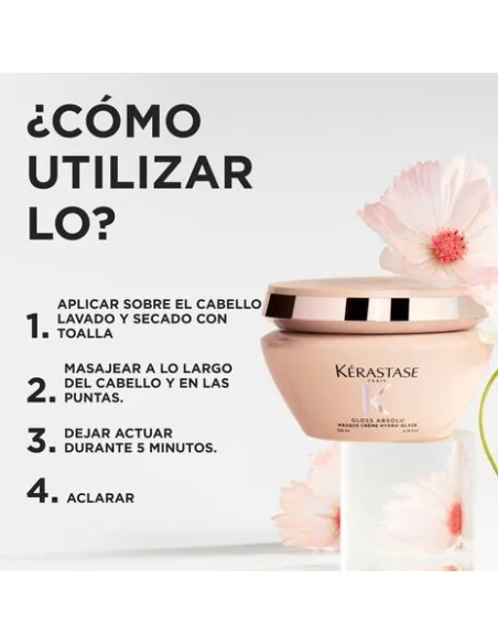 Kérastase Gloss Absolu Masque Creme Hydra-glaze 200ml