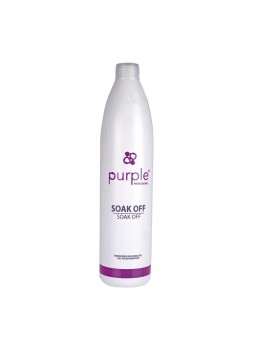 PURPLE SOAK OFF REMOVER 500ML