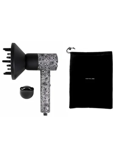 CORIOLISS KIT C5 +SECADOR APOLO SILVER PAISLEY